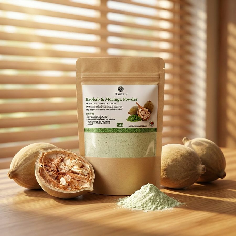 Kusta's Baobab & Moringa Powder